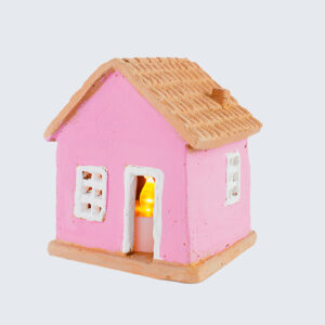 Casinha Cerâmica Ponto de Luz