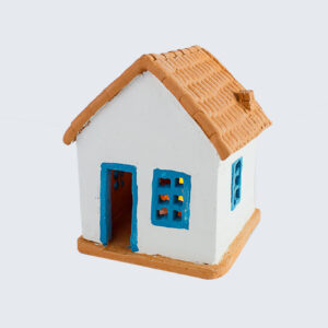 Casinha Cerâmica Ponto de Luz