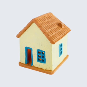 Casinha Cerâmica Ponto de Luz