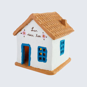 Casinha Cerâmica Lar Doce Lar Ponto de Luz