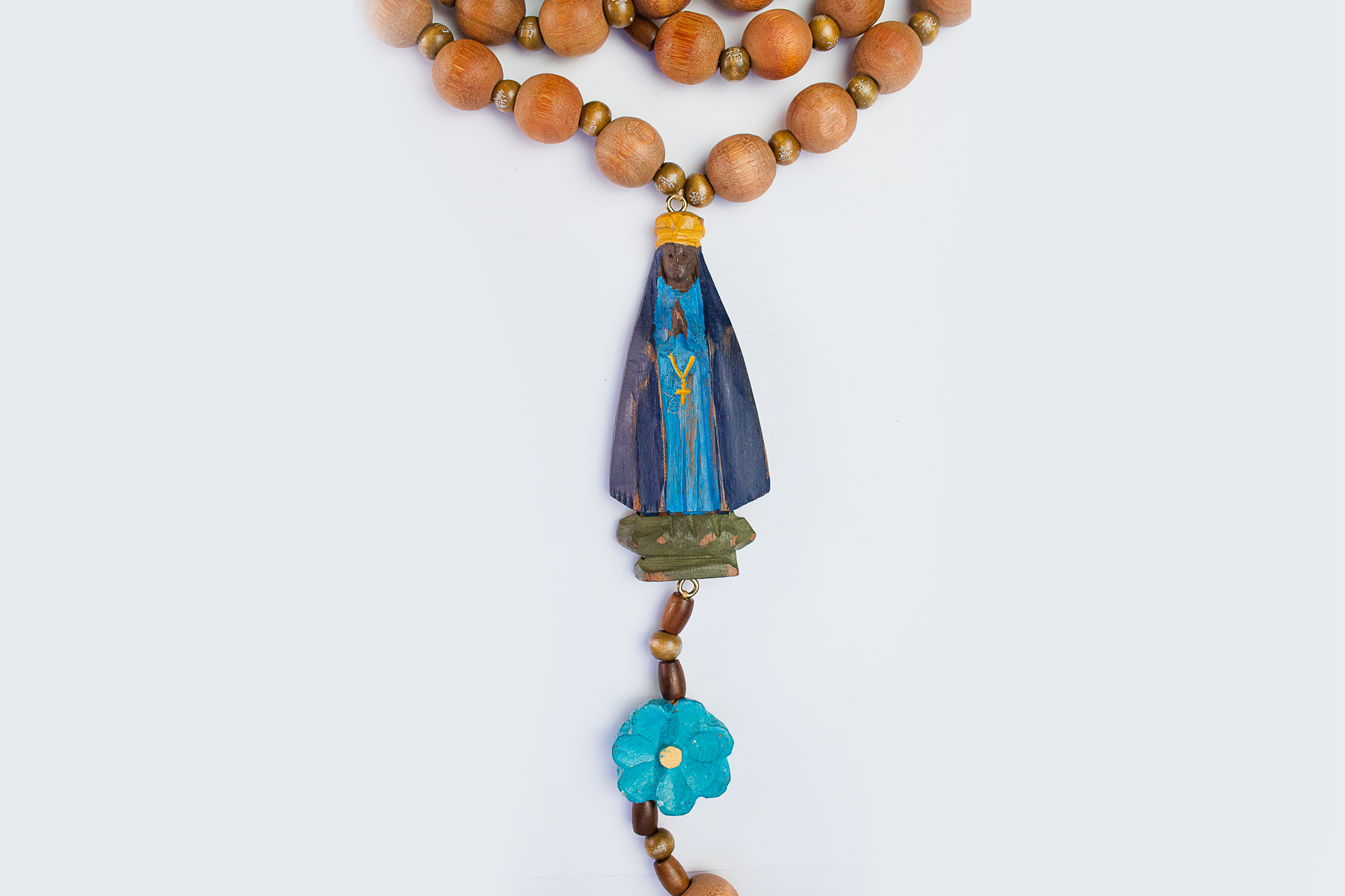 Terço Decorativo - Nossa Senhora Aparecida - Imagem 2